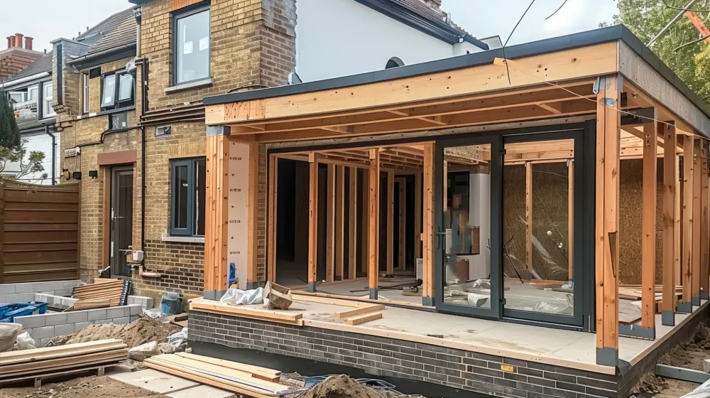Travaux extension de maison